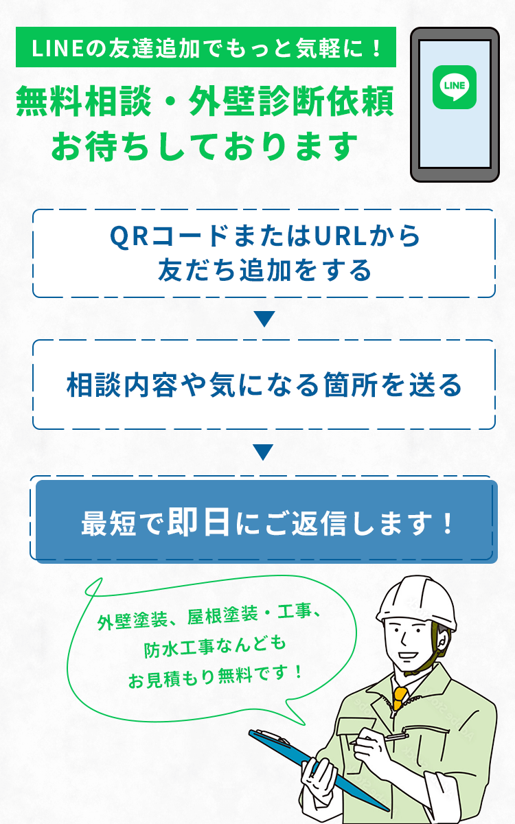 無料相談・外壁診断依頼お待ちしております